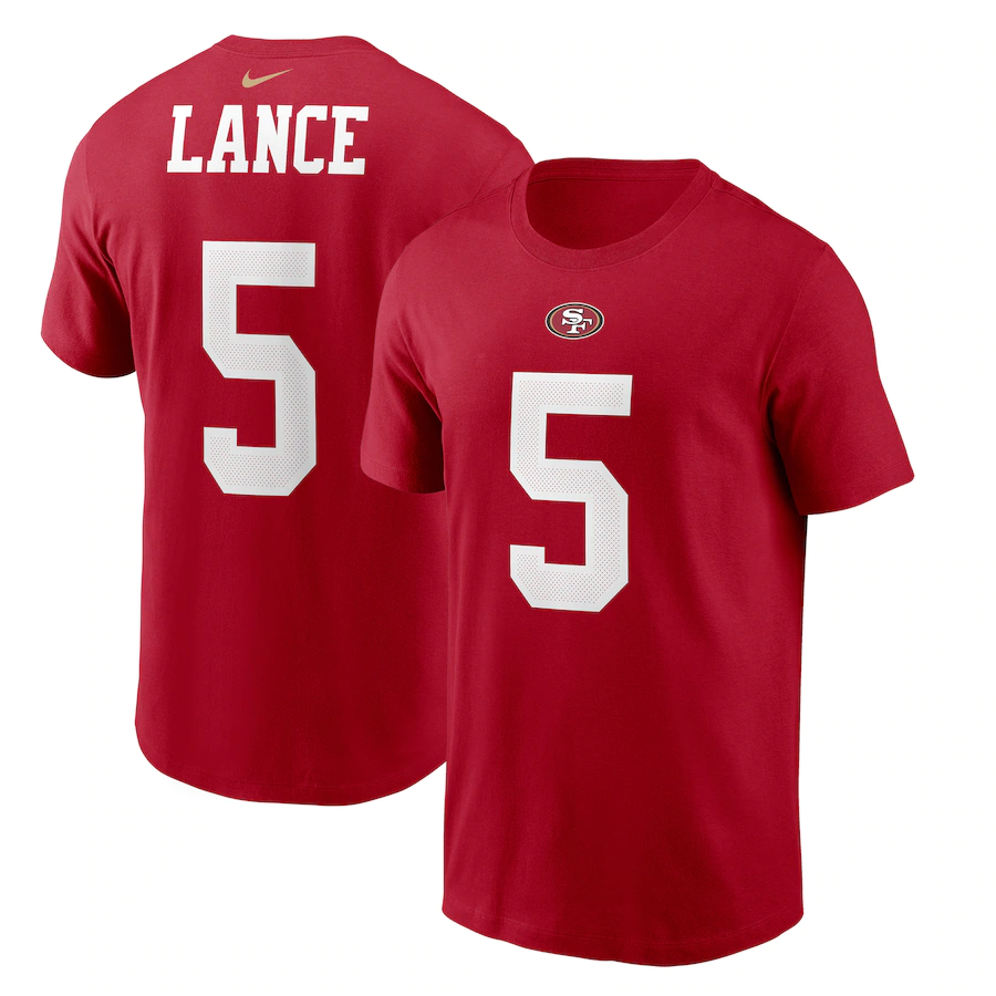 Trey Lance T-Shirts, NFL San Francisco 49ers Trey Lance T-Shirts